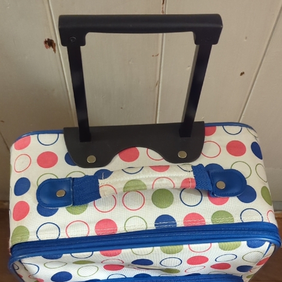 Embark Polka Dot Rolling Suitcase - Picture 6 of 6